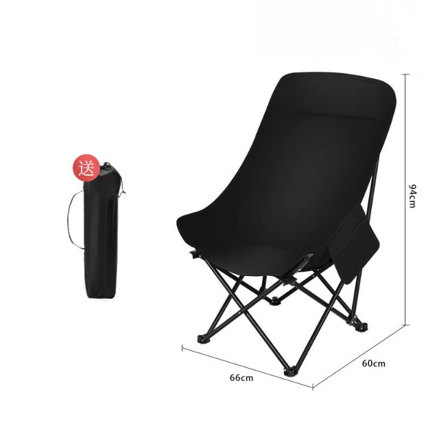 เก้าอี้ตั้งแคมป์ ทรงหลังเต่าทรงสูง ขนาดใหญ่ นั่งสบาย เก้าอี้พับกลางแจ้ง เก้าอี้สนาม เก้าอี้ตลาดกลางคืน พร้อมถุงเก็บเพื่อป้องกันการชน