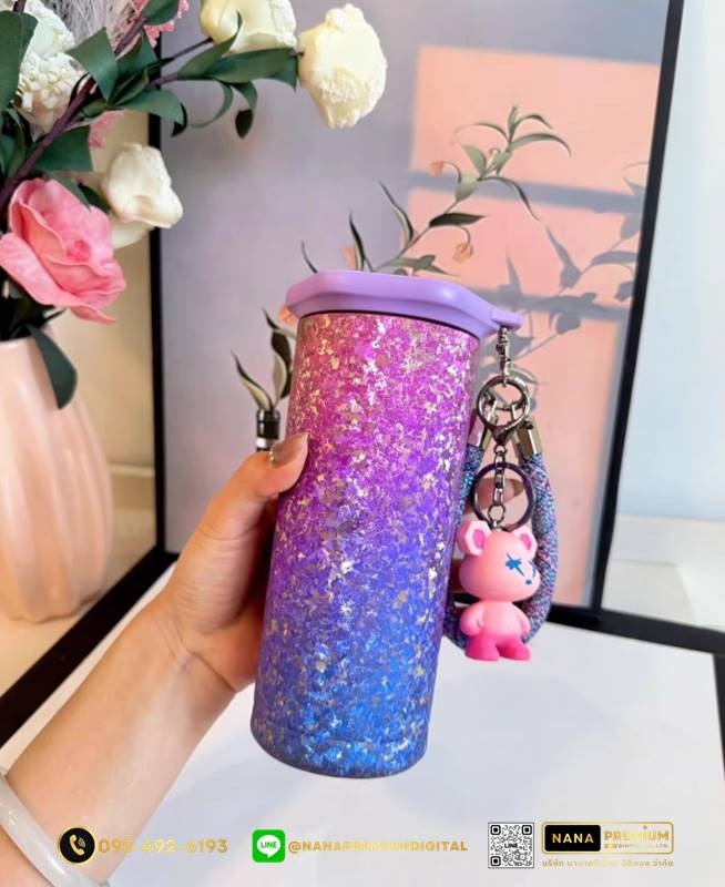 แก้วไทเทเนี่ยม Titanium สวย หรู ทันสมัย รับสกรีนโลโก้แก้วไทเทเนี่ยม รับผลิตแก้วไทเทเนี่ยม