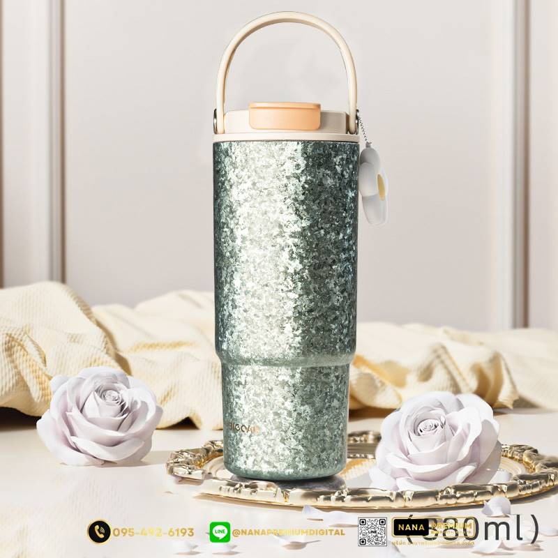 แก้วไทเทเนี่ยม Titanium สวย หรู ทันสมัย รับสกรีนโลโก้แก้วไทเทเนี่ยม รับผลิตแก้วไทเทเนี่ยม