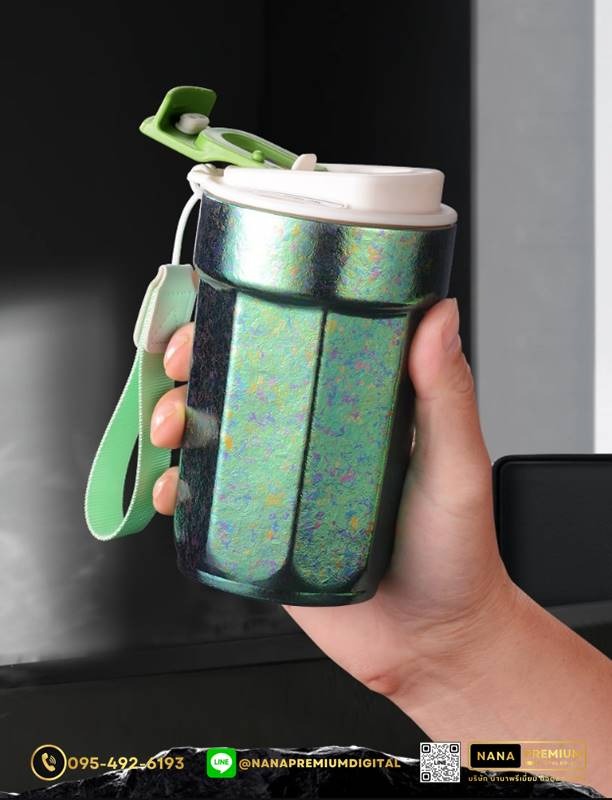 แก้วไทเทเนี่ยม Titanium 510ml สวย หรู ทันสมัย รับสกรีนโลโก้แก้วไทเทเนี่ยม รับผลิตแก้วไทเทเนี่ยม