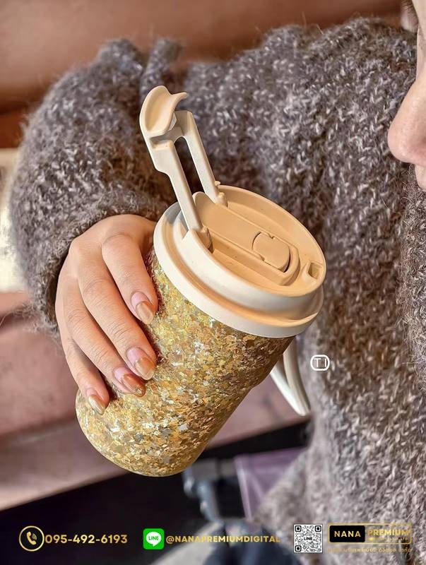 แก้วไทเทเนี่ยม Titanium สวย หรู ทันสมัย รับสกรีนโลโก้แก้วไทเทเนี่ยม รับผลิตแก้วไทเทเนี่ยม