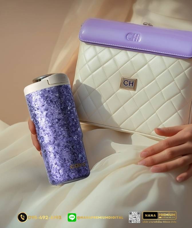 แก้วไทเทเนี่ยม Titanium สวย หรู ทันสมัย รับสกรีนโลโก้แก้วไทเทเนี่ยม รับผลิตแก้วไทเทเนี่ยม