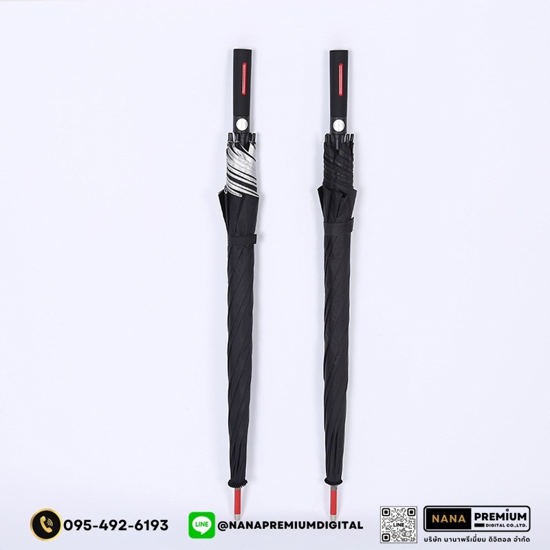 รับผลิตร่มกอล์ฟ ด้ามจับแข็งแรง ร่มคันใหญ่ รับสกรีนร่ม รับผลิตร่ม ขายส่งร่ม ร่มแจก ร่มครีม ร่มสร้างแบรนด์ ร่มเครื่องสำอางค์