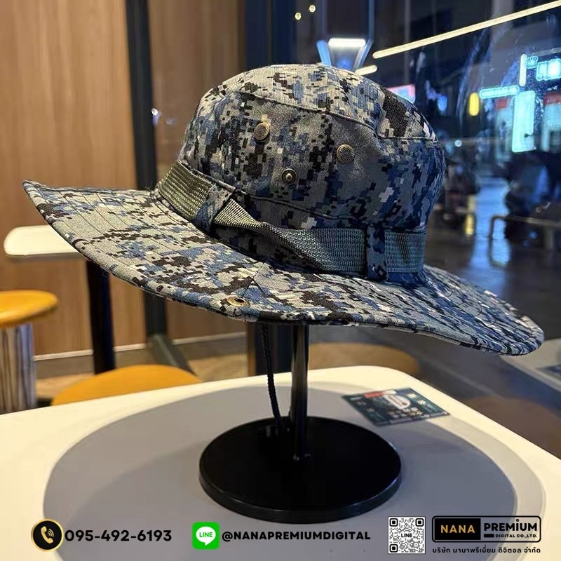 รับผลิตหมวกทหารปีกกว้าง หมวกลายทหาร กันแดด กันยูวี uv หมวกแก๊ป หมวกGAP รับผลิตหมวก รับปักหมวก รับสกรีนหมวก