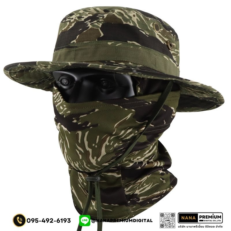 รับผลิตหมวกโม่งทหารปีกกว้าง หมวกลายทหาร กันแดด กันยูวี uv หมวกแก๊ป หมวกGAP รับผลิตหมวก รับปักหมวก รับสกรีนหมวก