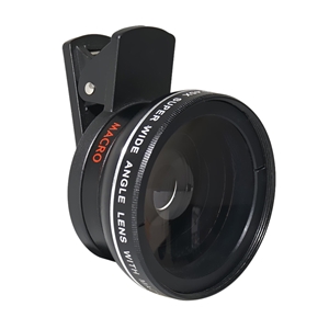 เลนส์เสริมมือถือ รุ่น HPLQ-027 คลิปเลนส์ 0.45X Wide-angle 10X Macro-lens