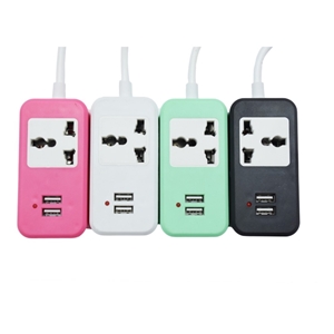 รับสกรีน ปลั๊กพ่วง 2usb 1ช่อง Sockt802 ปลั๊กไฟ 1 ตา รางปลั๊กไฟ usb smart socket รางปลั๊กไฟ ปลั๊กไฟ usb ปลั๊กพ่วง usb quick charge