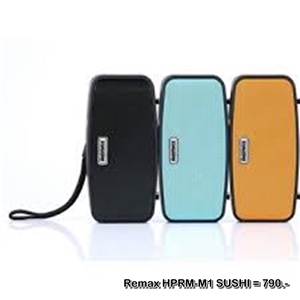 ลำโพงบลูทูธ Wireless Speaker Bluetooth ไร้สาย Remax HPRM-M1 SUSHI สเตอริโอ ขนาดพกพา