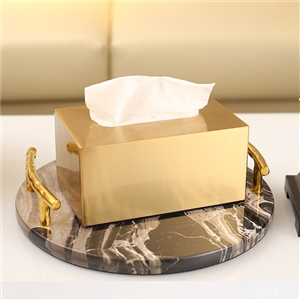 กล่องทิชชู่สีทอง กล่องทิชชู่โลหะสีทอง สกรีนโลโก้เพิ่มได้ กล่องทิชชู่ ใช้ในร้านอาหาร ร้านคาเฟ่ โรงแรม ห้องพัก ของชำร่วย ของพรีเมี่ยม