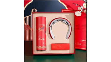 Giftset สุดพิเศษ กระบอกน้ำเก็บความเย็น + พัดลมคล้องคอ