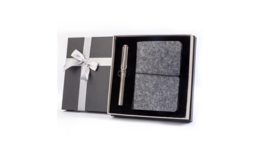 ชุด Gift Set พรีเมี่ยม ปากกาและสมุดสกรีนแบรนด์