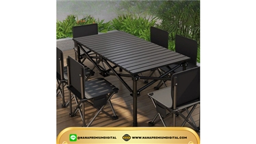 ชุดโต๊ะเก้าอี้พับได้ไอเทมเด็ดสายแคมป์ปิ้ง
