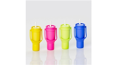 แก้วเก็บอุณหภูมิพร้อมหูหิ้ว สีสันสดใส ตัวช่วยสร้างแบรนด์